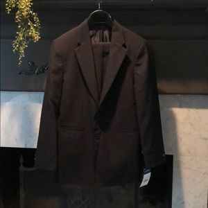 Boys Arrow 2 Piece Suit Set Black